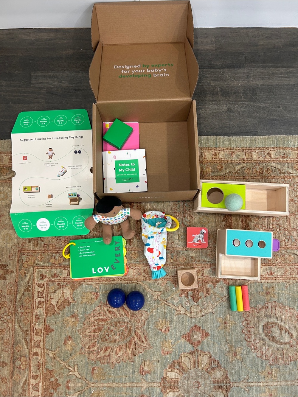 FOUR Lovevery set BUNDLE